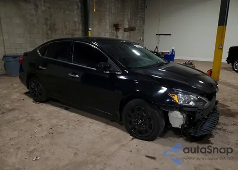 2019 Nissan Sentra S из США, поврежденный, VIN 3N1AB7AP8KY285562